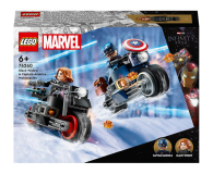 Klocki LEGO® LEGO Marvel 76260 Motocykle Czarnej Wdowy i Kapitana Ameryki